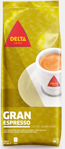 Delta Cafés Gran Roasted Whole Bean Espresso